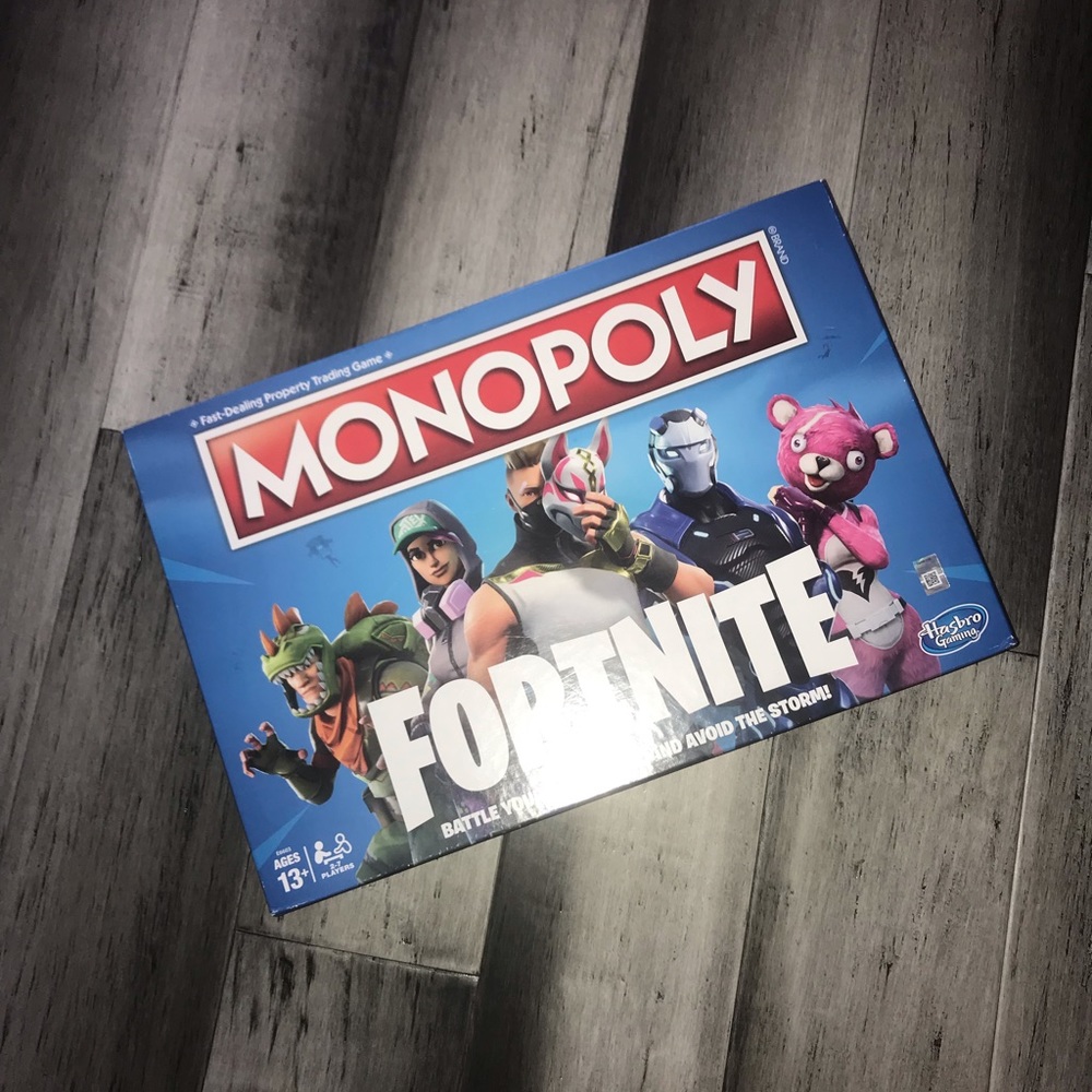 Fortnight Monopoly Game NWOT
